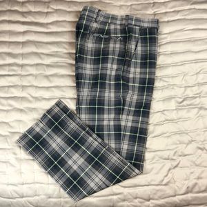 Ian J Poulter 32x32” plaid golf pants